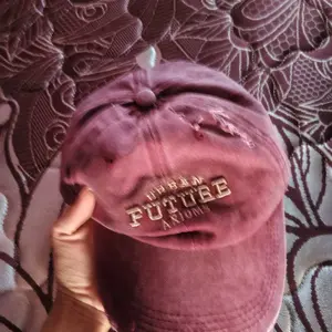 Miffy - Topi Pria Wanita Casual URBAN FUTURE Model Ripped Topi Baseball Cap