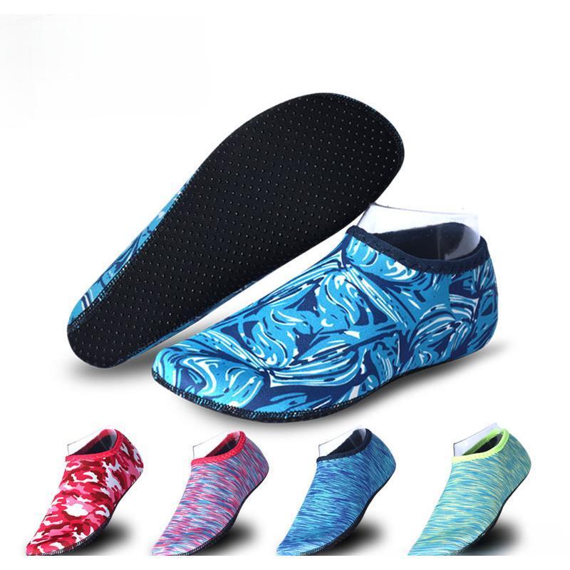 Product Introduction of Beach Water Socks 1pair 34-45 Size Soft Sole Yoga Training Socks for Women Men Breathable Lightweight Anti slip Quick Dry Outdoor Sports Household Snorkeling Swim Diving Rafting Shoes Socks 15