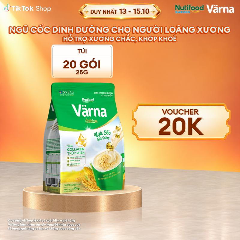 Ngũ Cốc Dinh Dưỡng Varna Calcium - Hỗ Trợ Xương Chắc Khoẻ (500g)