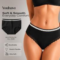 Gambar You've (YouHave) Celana Dalam Panty Pakaian Dalam Wanita CD 300038 1PCS - MULTICOLOR dari YouHave Store Kota Administrasi Jakarta Utara 1 Tokopedia