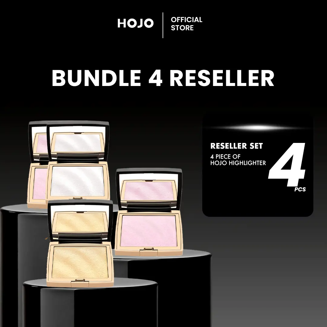 HOJO Bundle 4 Reseller | Paket Khusus Reseller HOJO Highlighter (4 Pcs)