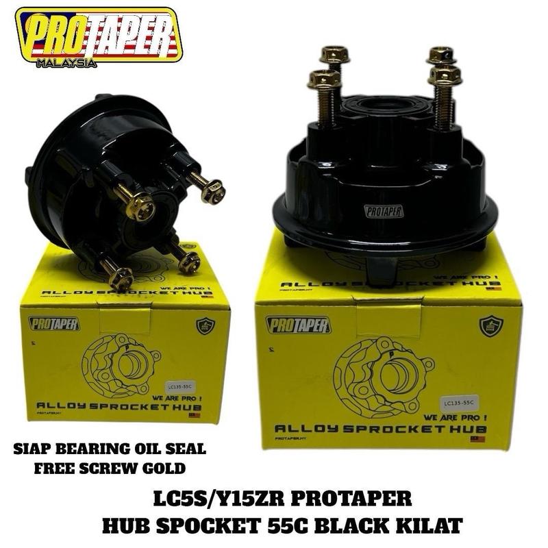 Y15ZR/LC5S PROTAPER HUB SPOCKET HITAM KILAT SIAP BEARING SCREW - TikTok ...