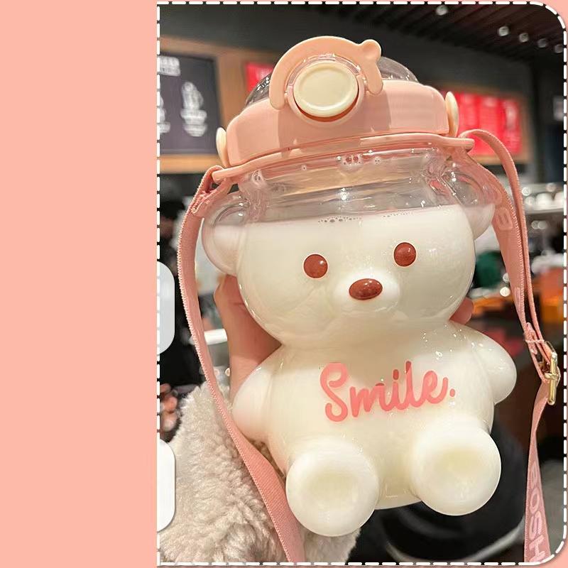 Kawaii Cute Bear Water Bottle (1000ml) - Limited Edition