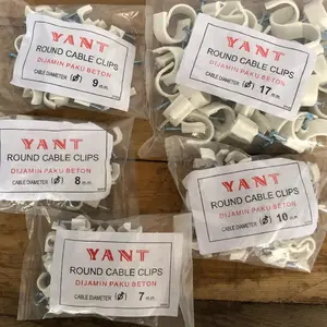 50pcs KLEM KABEL PAKU BETON ASLI ORISINIL PAKU BETON