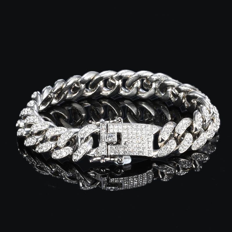 Vòng Tay Cuba, Hợp Xu hướng Thời Trang, Cá Tính, Dành Cho Nam Và Nữ, Phong Cách Cổ Điển Hip-Hop, Phụ Kiện