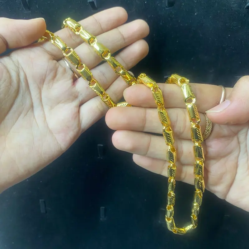 Kalung paha ayam lapis emas 0