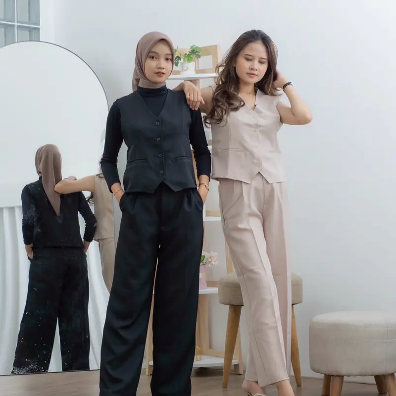 ONE SET CELANA&ROKCEL FEMININE TERBARU 0