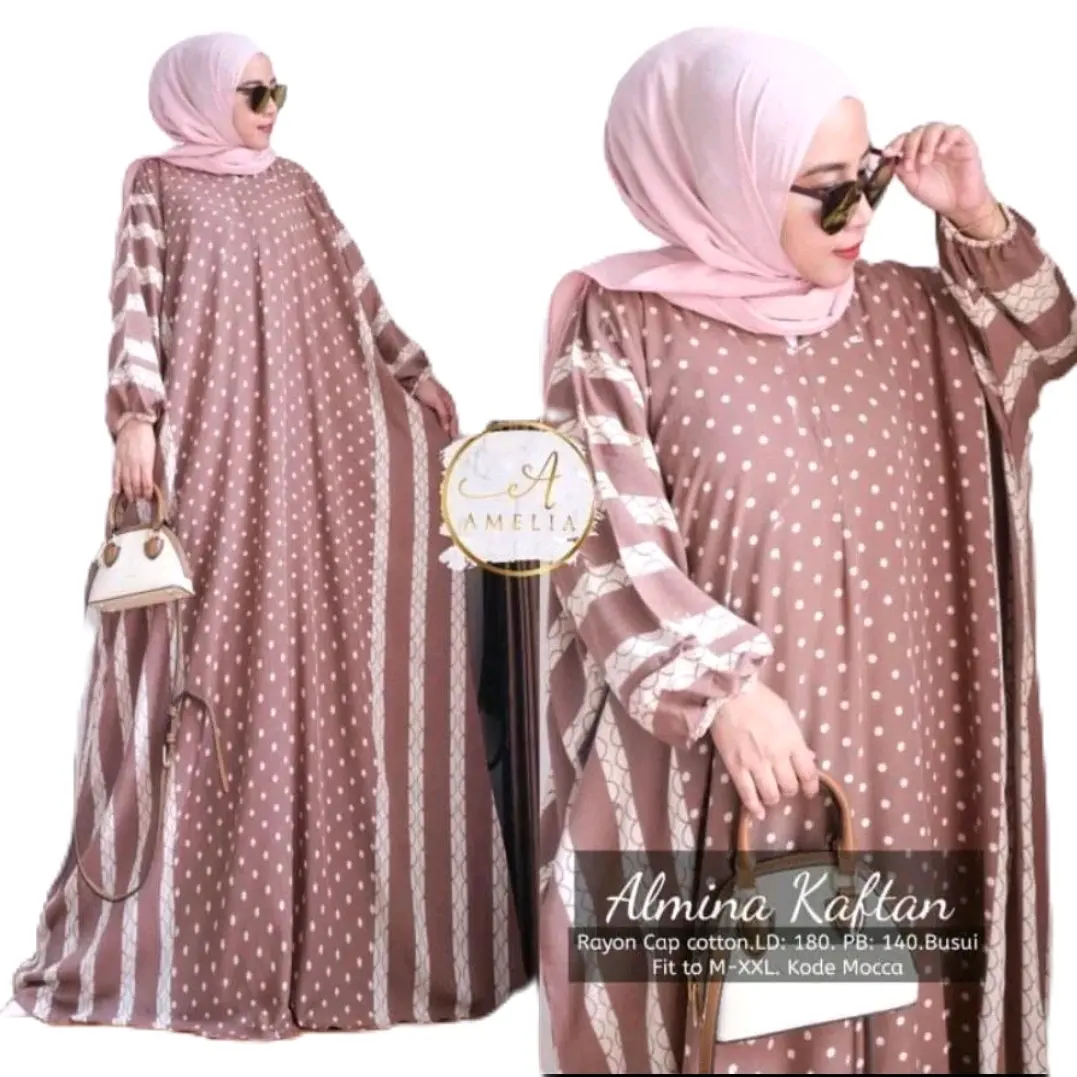 kaftan terbaru kaftan super jumbo kaftan rayon premium kaftan cantik Dress