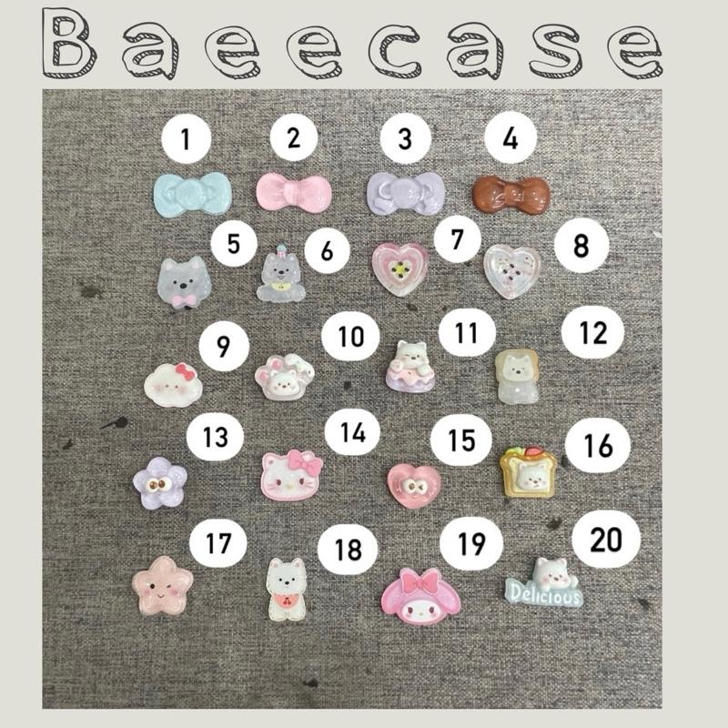 Bảng charm thạch đính ốp đt siêu cute - Baeecase store