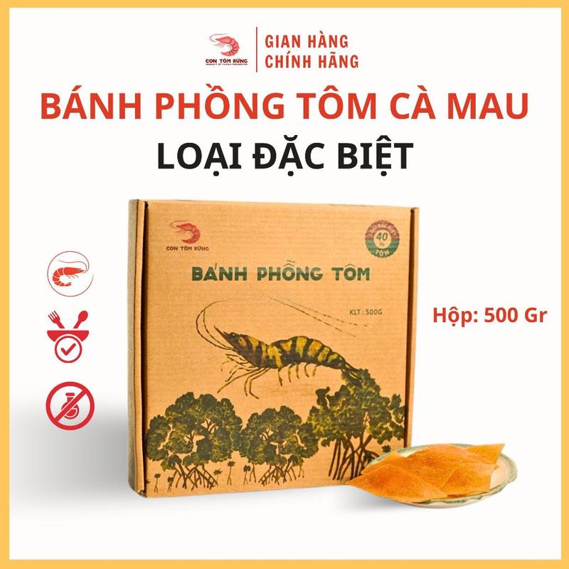 CODBánh Phồng Tôm Cà Mau - Hộp 500gr