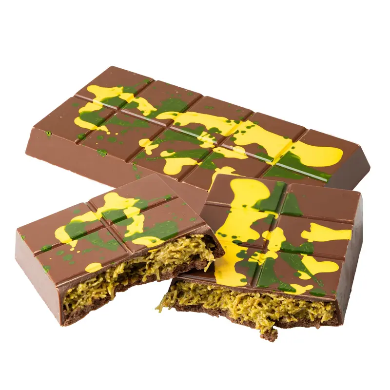 Cetakan Coklat Cokelat Viral Ala Dubai Blok Cavity 2 Plastik PP Food Grade Viral Coklat Batang (FREE RESEP) 7