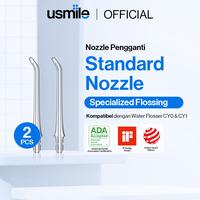 Gambar Usmile Nozzle Pengganti Water Flosser C10 CY1 CY0 – Standar Tip Refill 2 Pcs dari usmile Indonesia Official Shop Kota Bekasi 1 Tokopedia