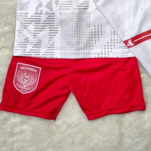 PROMOO!! BAJU BOLA ANAK TIMNAS PUTIH DAN MERAH 3