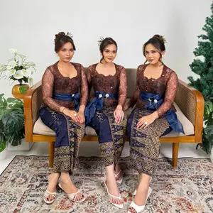 KEBAYA FULL PAYET METALIC NEW BEADING
