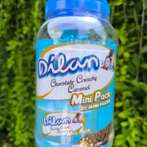Dilan Toples isi 25 Coklat Exp 2027 Wafer Cokelat Jajan Lebaran Hampers Camilan Makanan Anak Cemilan Snack