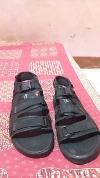 Product Review of ZEVAA-Sandal Gunung Pria Strap Velcro Ban 3 Hitam Putih Sandal from a**e 0
