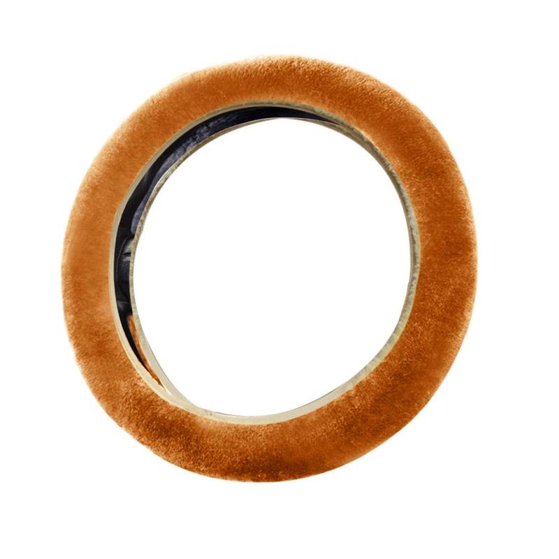 Product Introduction of Universal Warm Plush Car Steering Wheel Cover Gearshift Women Protector Soft Decoration Y4J5 25