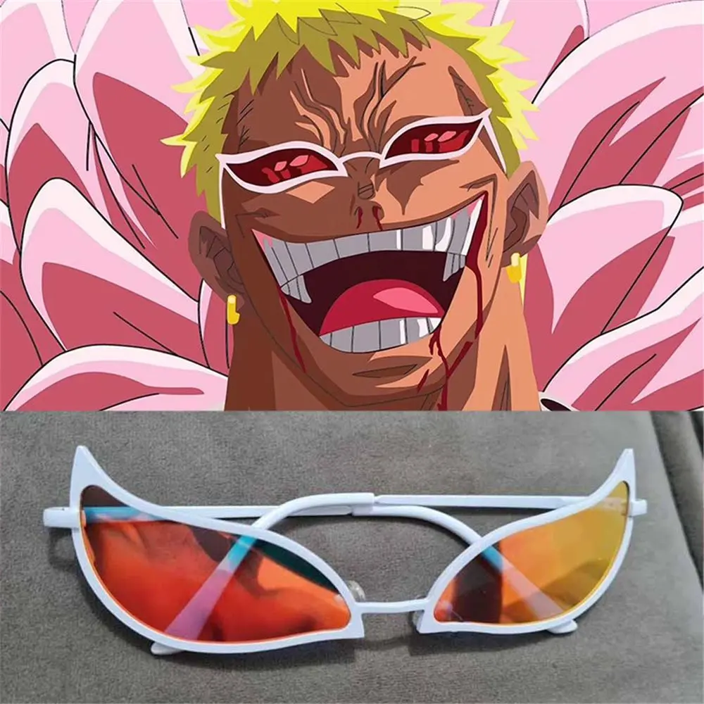 Kính Râm One Piece, Phong Cách Hợp Xu hướng Kính Râm Doflamingo, Kính Hóa Trang Anime, Kính Râm Joker, Thích Hợp Cho Hóa Trang