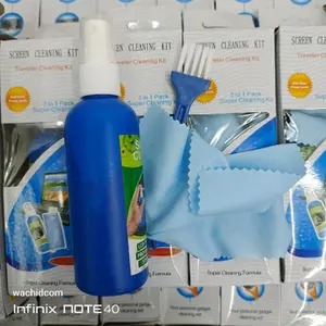 LCD Cleaning KIT 3 in 1 Pembersih Layar Laptop Kamera Camera