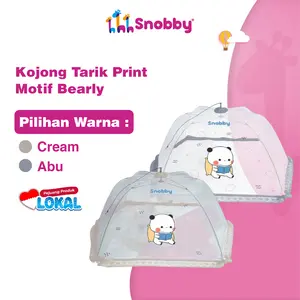 Snobby Kelambu Kojong Bayi Anti Nyamuk Print Motif Bearly - SKT2120
