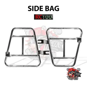 Side Bag SUZUKI RC100 Dudukan Samping Besi Kantong