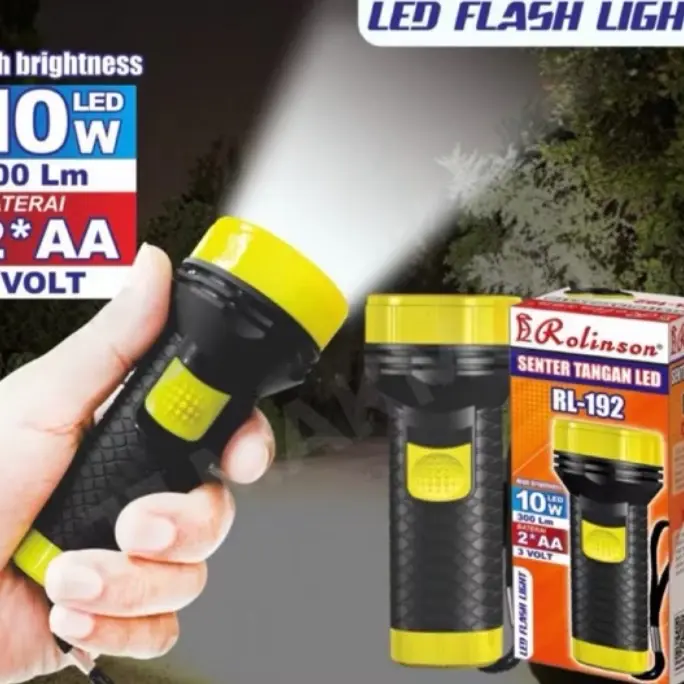 Senter Tangan Mini Led Super Terang 10 Watt Mitsuyama RL-192 2