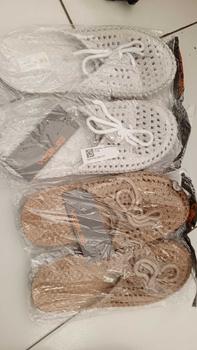 Product Review of [YESPLUS] PY132 Sandal Selop Wanita Flat Jelly Import Fashion Model Tali Rajut Terbaru from D**a 0
