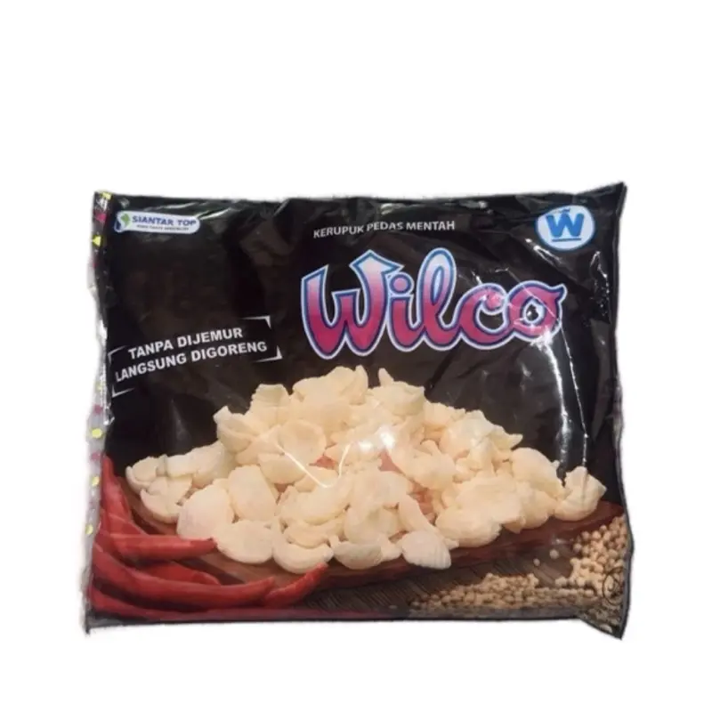 Kerupuk wilco 350g siap goreng,rasa gurih dan sedikit pedas cocok untuk cemilan
