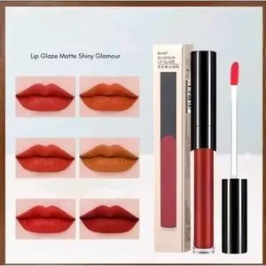 Liquid Lpstick Shiny Glamour Lip Glaze Matte Waterproof Long Lasting IO63