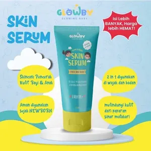 ￼(Glowby) Skin Serum Lotion Wajah dan Badan Pencerah Kulit Bayi dan Anak 100 ml Perawatan Sensitif Anak-Anak