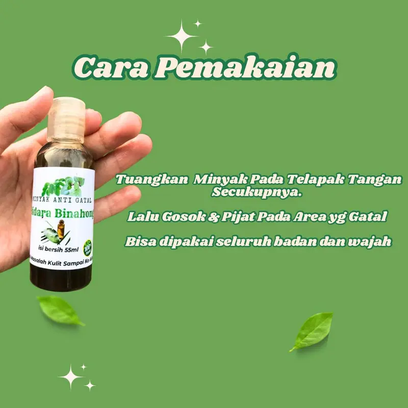 MINYAK URUT Bidara UNTUK GATAL EKSIM BISA DIPAKE  BADAN DAN WAJAH 5