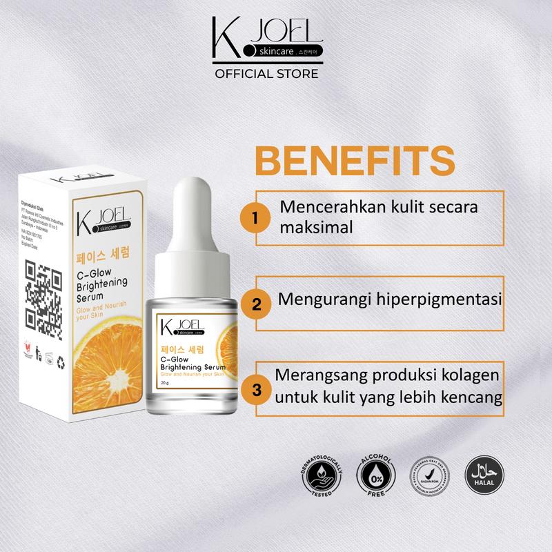[ BELI 2 LEBIH HEMAT] - C Glow Brightening Serum - Mencerahkan -Memudarkan Bekas Jerawat 2