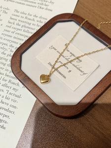 Kalung, SUNQ, Reka Bentuk Berbentuk Hati, Mudah dan Bergaya, Serba guna women jewelry Rantai Barang Kemas Necklaces