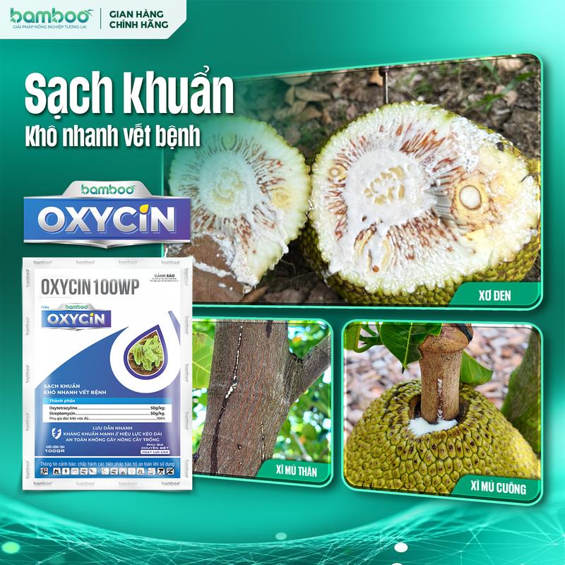 1 GÓI OXYCIN - SẠCH KHUẨN - Hỗ trợ quản lý SƠ ĐEN - NỨT THÂN XÌ MỦ trên MÍT