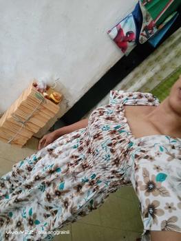 Product Review of Gege-  Natasya dress/ daster Motif bunga dress fashion wanita  banyak motif from s**✨ 0