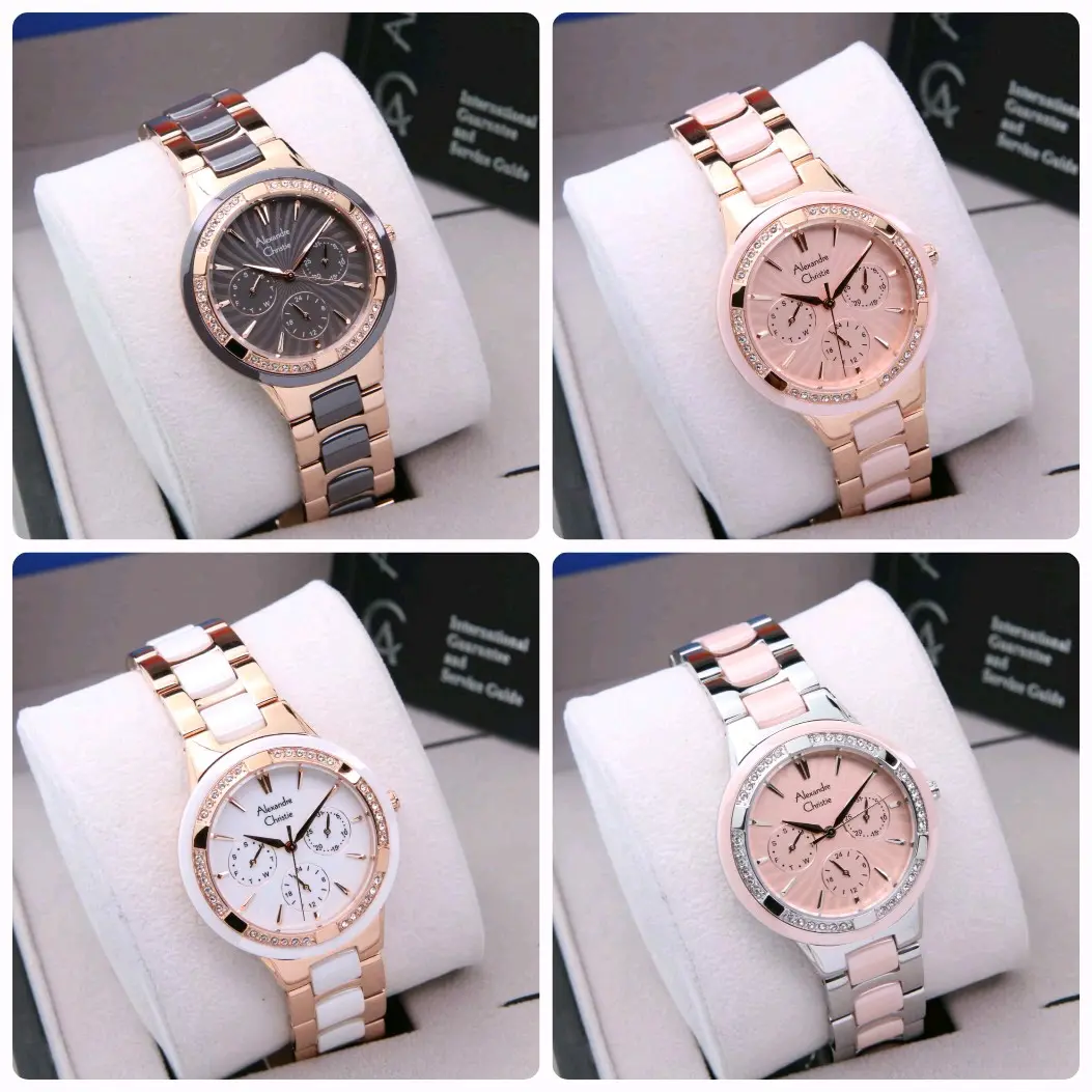 JAM TANGAN WANITA ALEXANDRE CHRISTIE AC2299 / AC 2299 / 2299 ORIGINAL / FREE BATRAI ORIGINAL