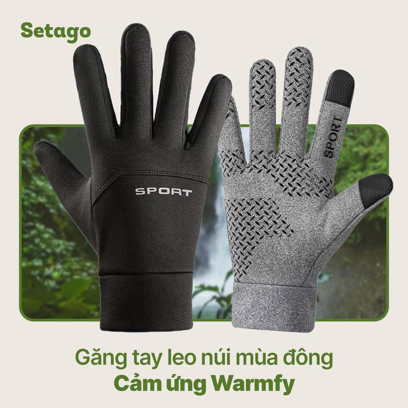  Găng tay leo núi Warmfy - Găng tay leo núi có cảm ứng 