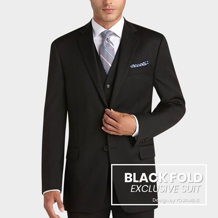 Gambar NIKAYU Blazer Pria Style Blackfold High Twist Formal Fit Suit Design Nikayu Hitam Kain Slimfit Full Furing Tebal Cocok untuk Acara Formal dan Semi Formal - Panjang dari YOURMENS STORE Kota Bogor Tokopedia