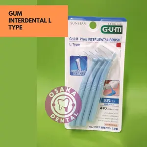 ready stock GUM Interdental Brush L Type