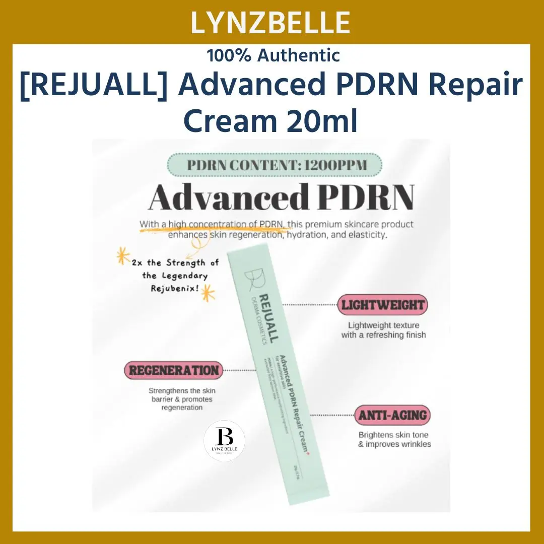 REJUALL Advanced PDRN Repair Cream 20ml- Same As Rejuvenex Cream- Skin Rejuvenation & Repair,Anti-aging & Collagen