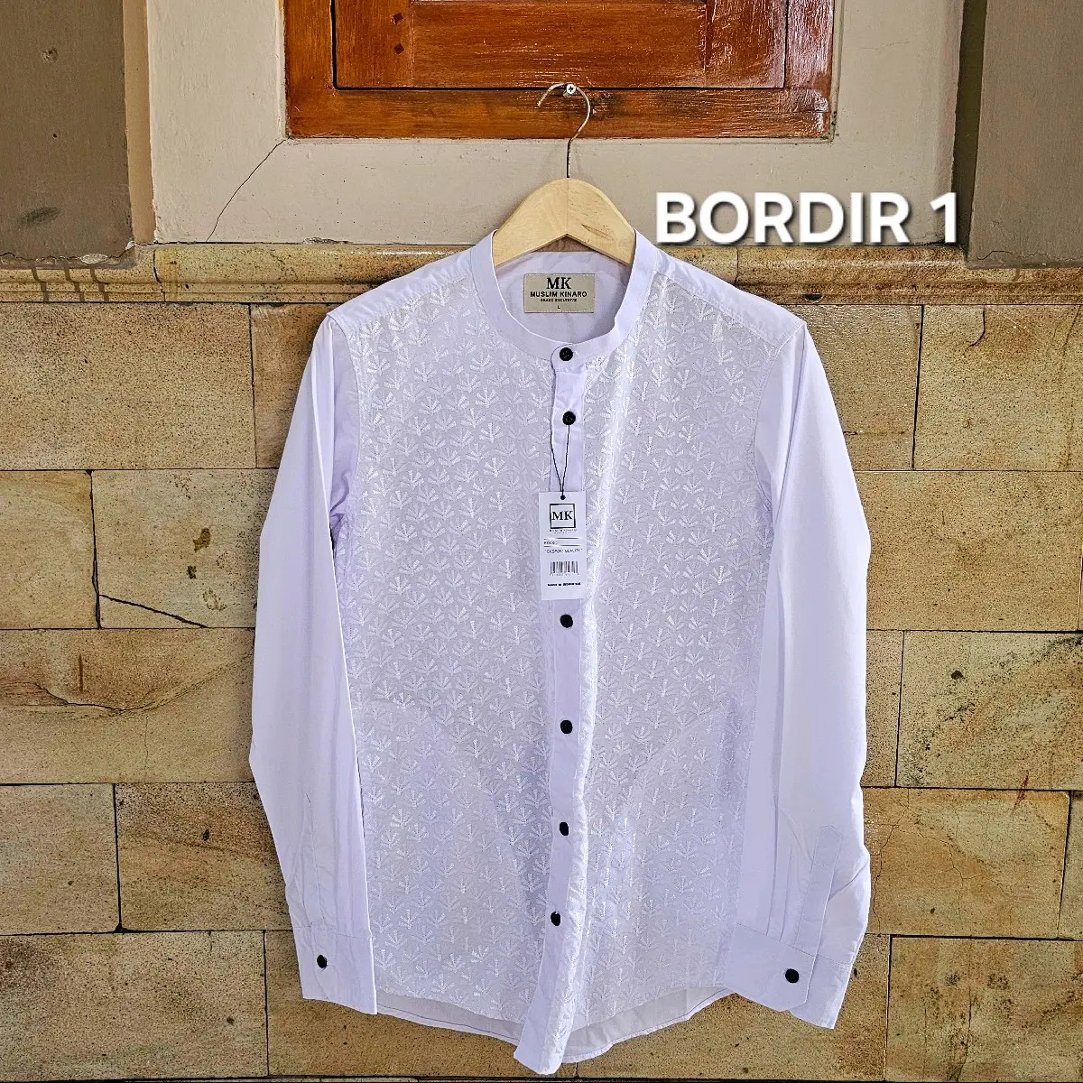 kemko mk bordir bahan katun imfor khusus putih
