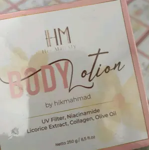 [BPOM] Body Lotion HM - Her Majesty | Mencerahkan, Memutihkan