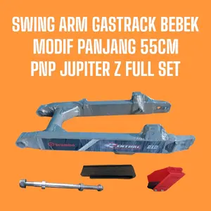 SWING ARM GRASSTRACK BEBEK RBT PNP JUPITER VEGA FIZ R PANJANG 55CM CUSTOM