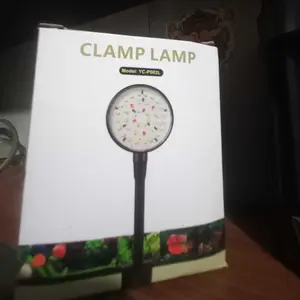 Lampu LED Jepit Aquarium USB 3 Mode Warna & Kecerahan Adjustable Clip Light untuk Ikan Hias Pencahayaan Sesuai 0306+0065