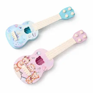 Mainan Gitar Mini Ukulele 4 Senar Lucu Untuk Anak-Anak