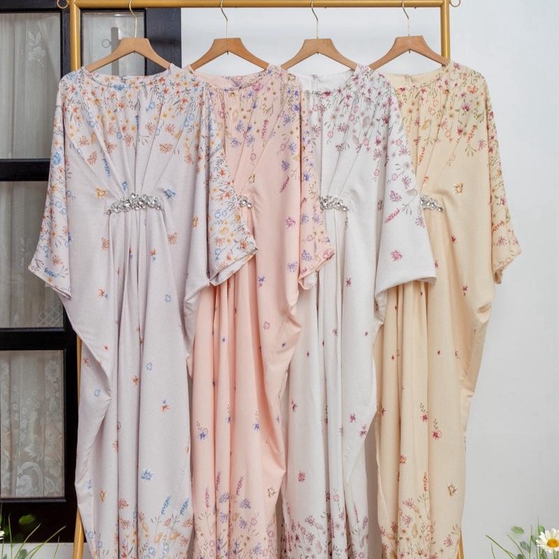KAFTAN MEWAH BRAND EXTU BUNGA 1