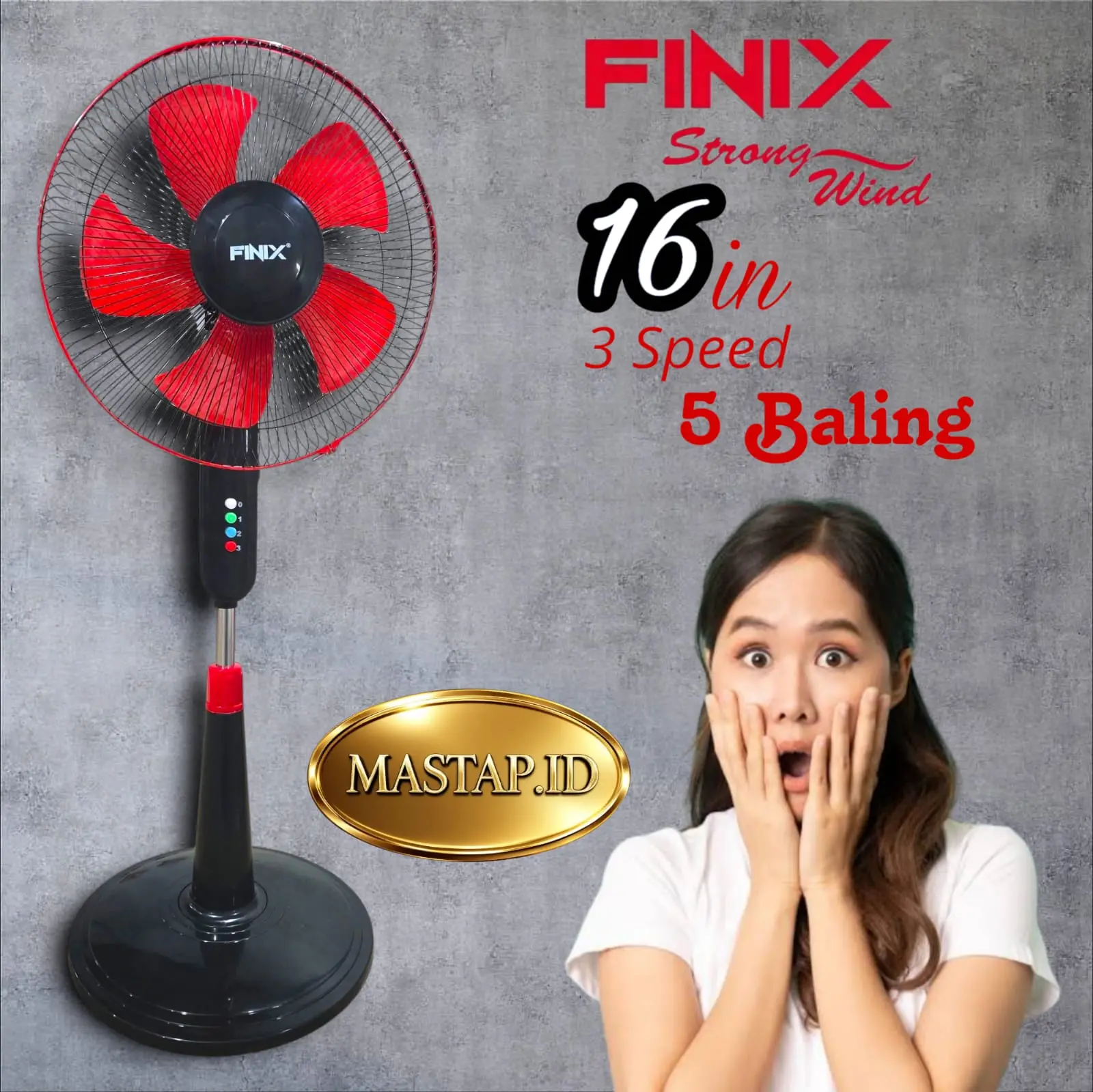 [FINIX - 5 Baling] Kipas Angin FINIX l SNI l BERGARANSI
