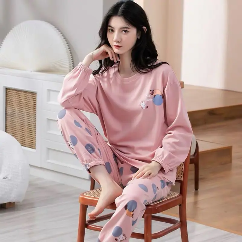 JC- Stelan Oversize Jogger PP / Piyama Oversizee IMPORT / piyama wanita Korean Style Kaos Celana panjang 1