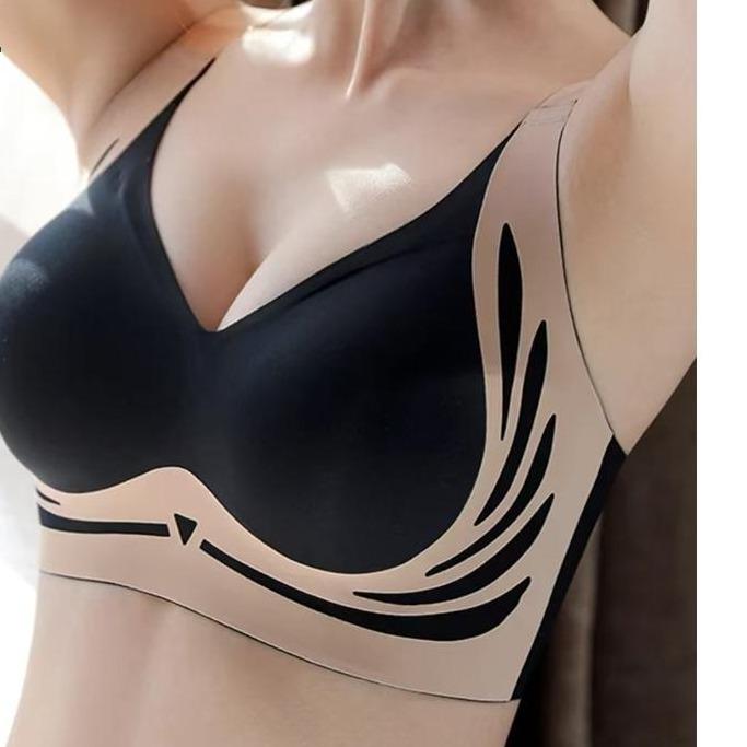 Áo Ngực Nâng Ngực Không Dây, Đồ Lót Không Đường May, 4 Màu Có Sẵn, Thoải Mái, Vị Trí Không Hiện, Thúc Đẩy Sự Quyến Rũ Của Phụ Nữ Ổn Định 3