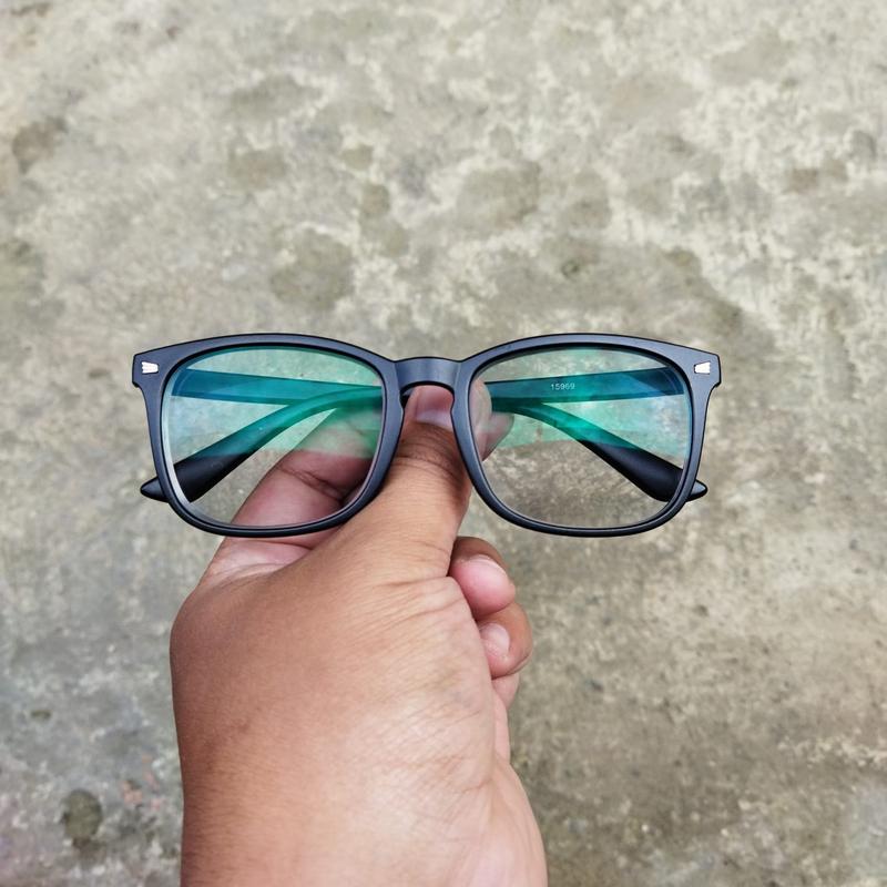 kacamata Frame k9 doff Lensa Blueray Photocromic bluechromic progresif murah 3 5